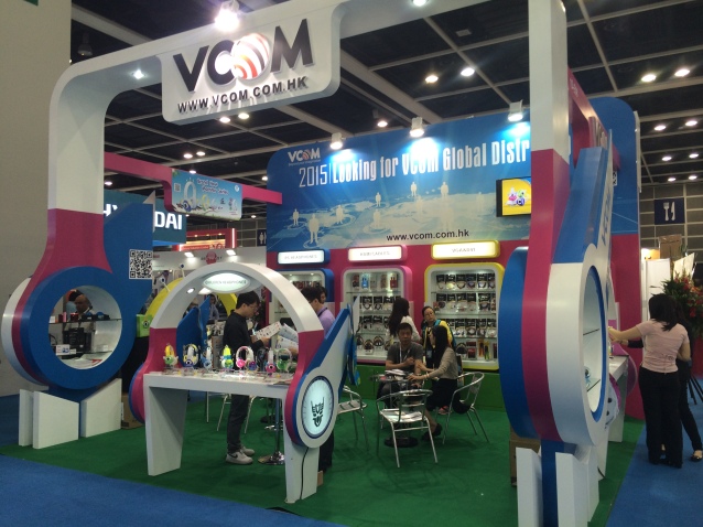 VCOM dans la foire de HKTDC Electroniques Printemps 2015