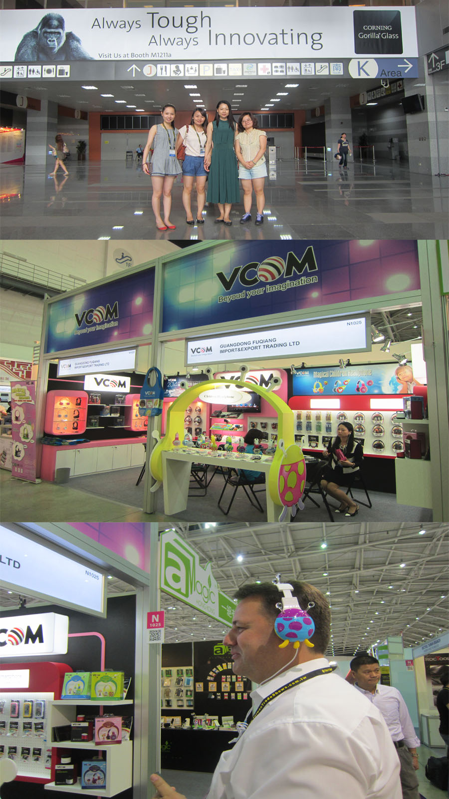 Revu VCOM Tai Pei Computex en 2014
