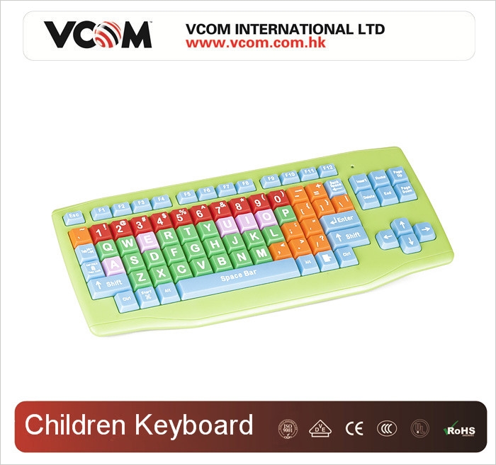 Clavier VCOM avec une conception colorie
