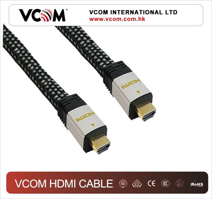 cble HDMI VCOM  1.4V Plaqu en or  haute vitesse