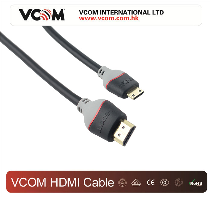 Cble HDMI VCOM mince  injection bicolore