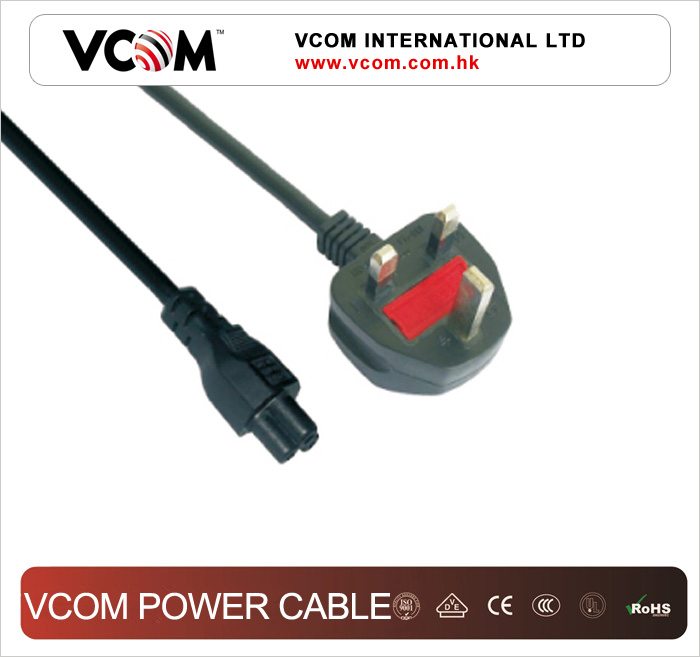 Cordon d'alimentation VCOM  pour ordinateur portable de Type  UK 