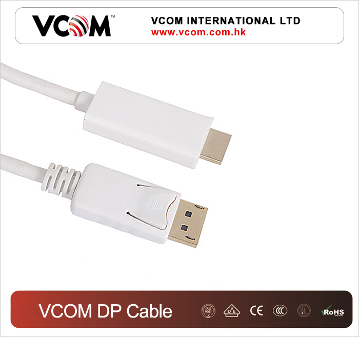 cble VCOM  Mini affichage M/HDMI 19P M Blanc