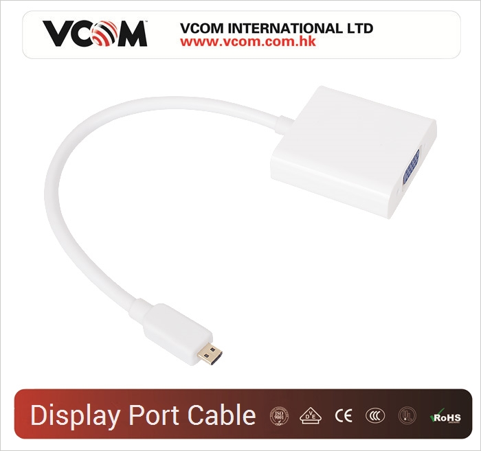 Mini HDMI VCOM vers VGA cble DP