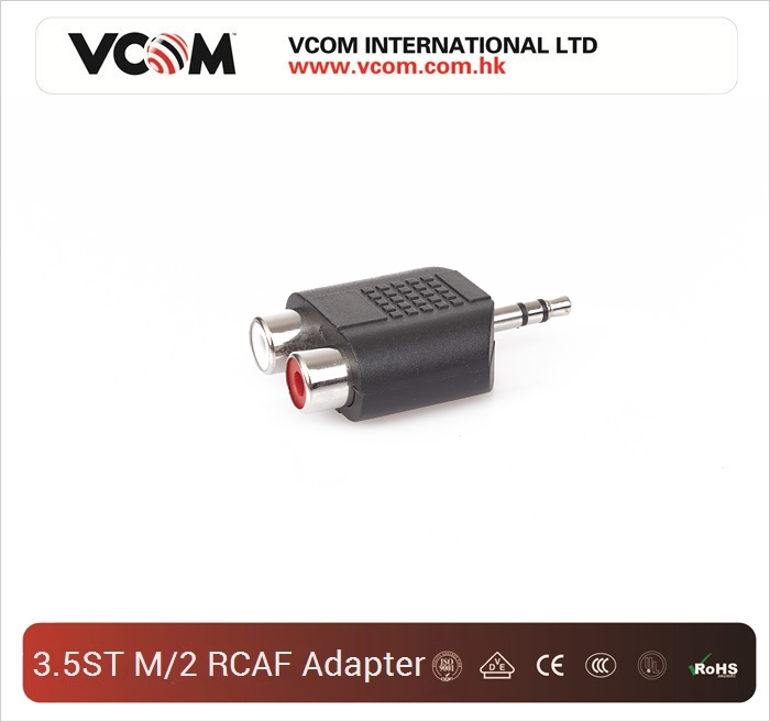 Adaptateur VCOM 3,5 STM / 2 RCAF 