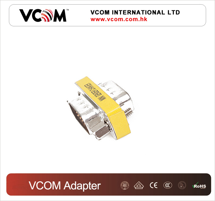 Mini-adaptateur VCOM DB9 femelle/femelle
