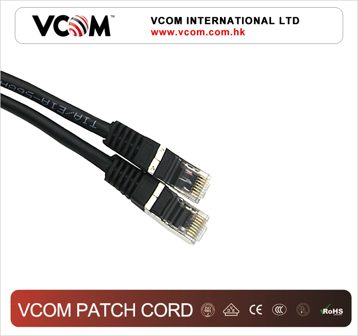 Corde VCOM FTP CAT6 Noir