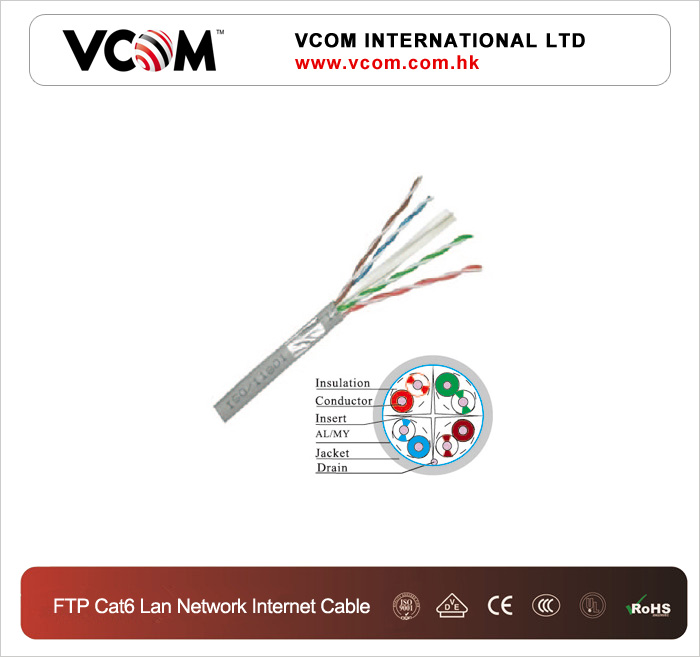 Cble VCOM rseau Lan Ethernet FTP Cat6 