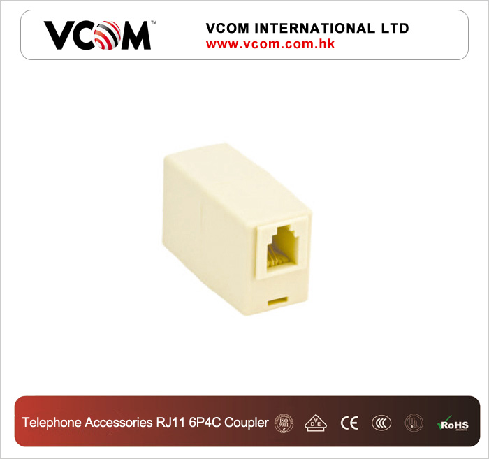 Accessoires Tlphone VCOM coupleur RJ11/6P4C