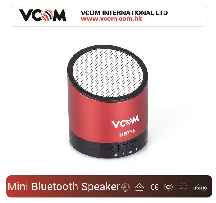 Mini haut-parleur portable VCOM audio avec Bluetooth