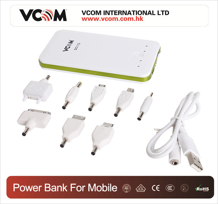 Banque d'alimentation portable VCOM  Multifonctions
