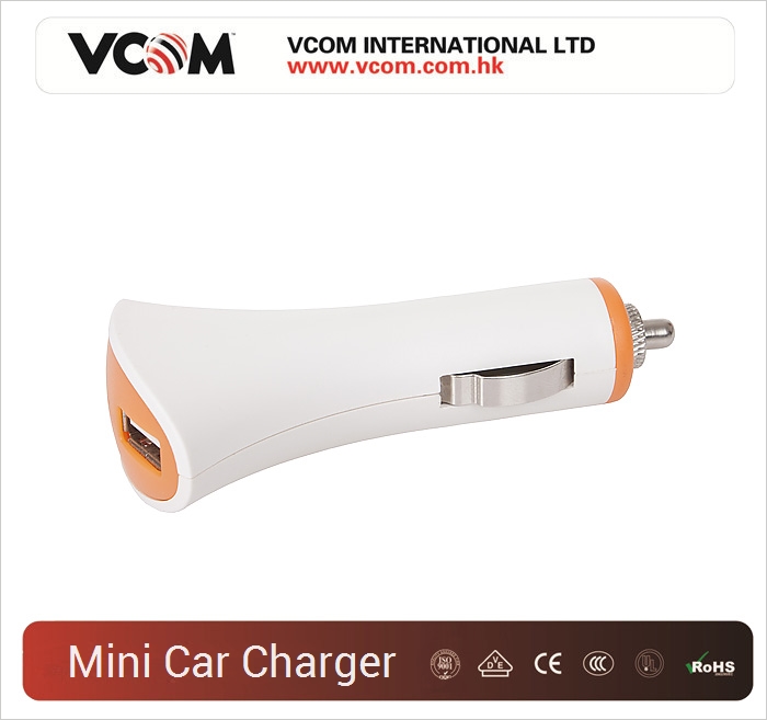 Mini Chargeur de voiture USB VCOM 