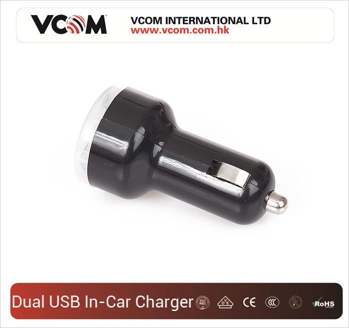 Mini Chargeur de voiture USB VCOM 