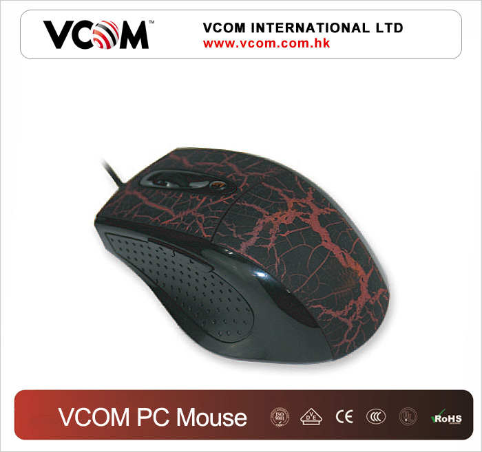 Souris VCOM  la mode USB pour jeu