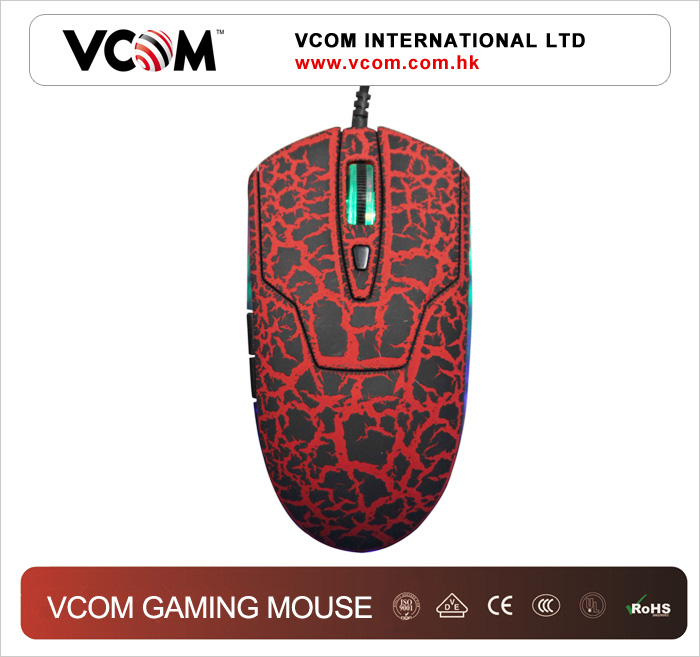 Souris VCOM LED pour jeu avec un style particulier