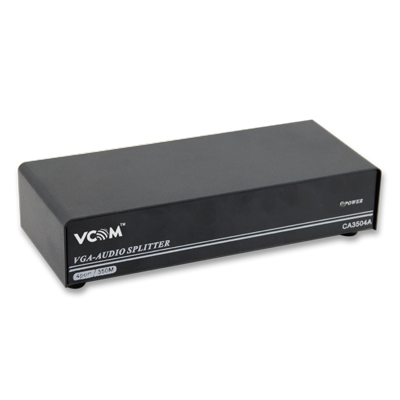 Splitter VCOM top Vente 1x4 VGA & Audio 350MHz 