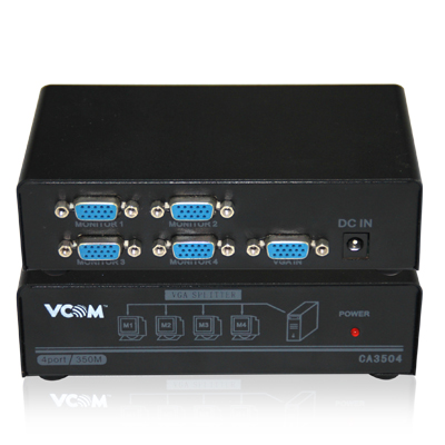 splitter VGA VCOM top vente 1x4 350MHZ 