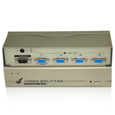 splitter VGA VCOM top vente 1x4 250MHZ 