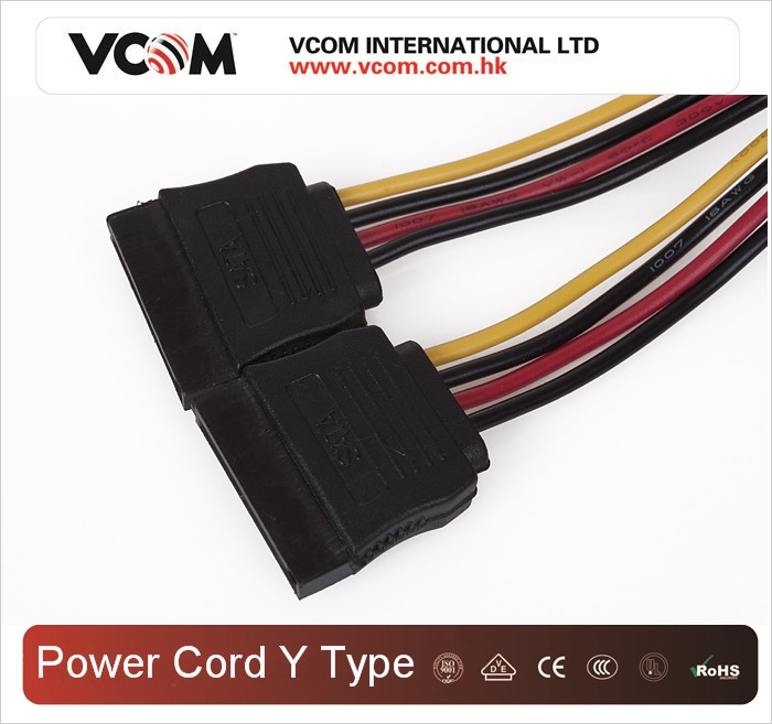 Cordon VCOM SATA d'alimentation de Type Y
