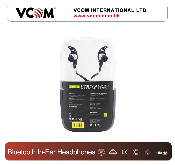 Casque VCOM Sport sans fil Bluetooth 