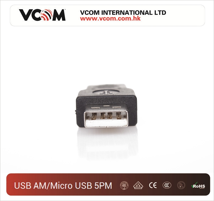 Adaptateur VCOM AM vers Mini 5P USB