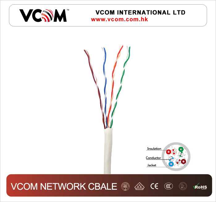 Cble VCOM rseau Ethernet  UTP 