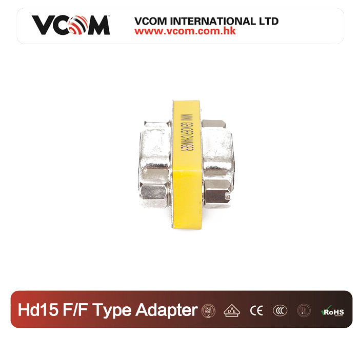 Adaptateur VCOM VGA HD15 femelle/femelle