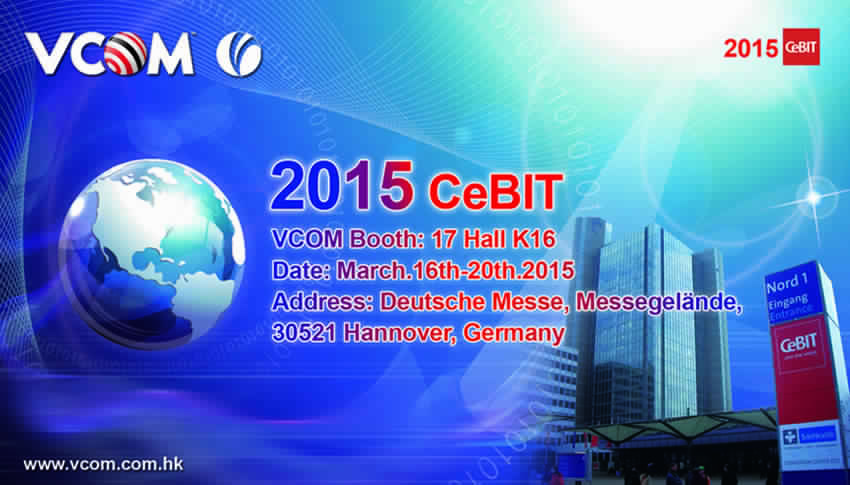 VCOM CEBIT, Allemagne 2015
