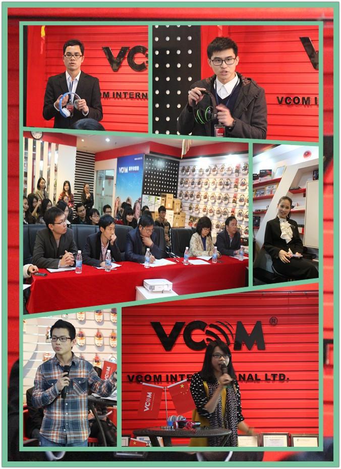 La concurrence des casques VCOM en 2014